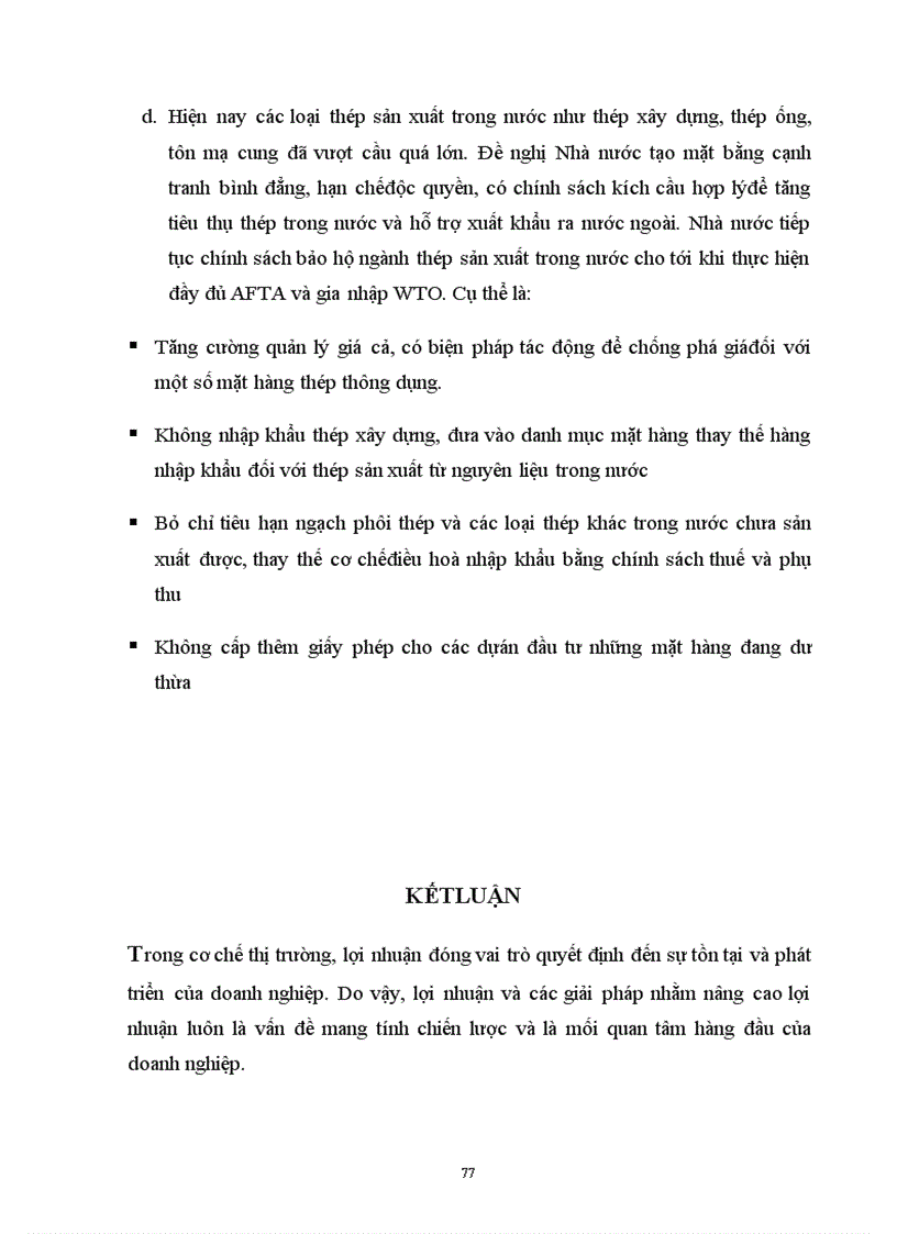 image for page Phân tích lợi nhuận và một số giải pháp nhằm nâng cao lợi nhuận trong sản xuất kinh doanh tại Tổng công ty Thép Việt Nam