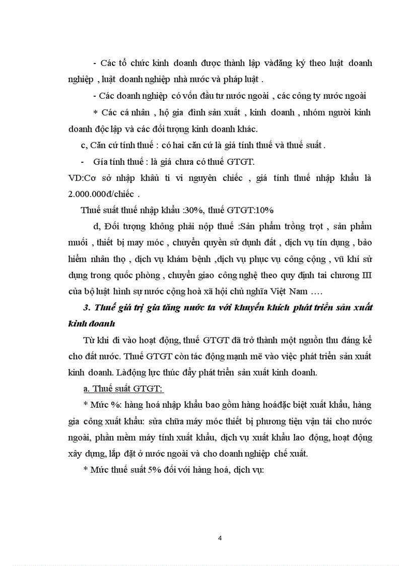 image for page Thuế giá trị gia tăng nước ta đối với khuyến khích phát triển sản xuất kinh doanh