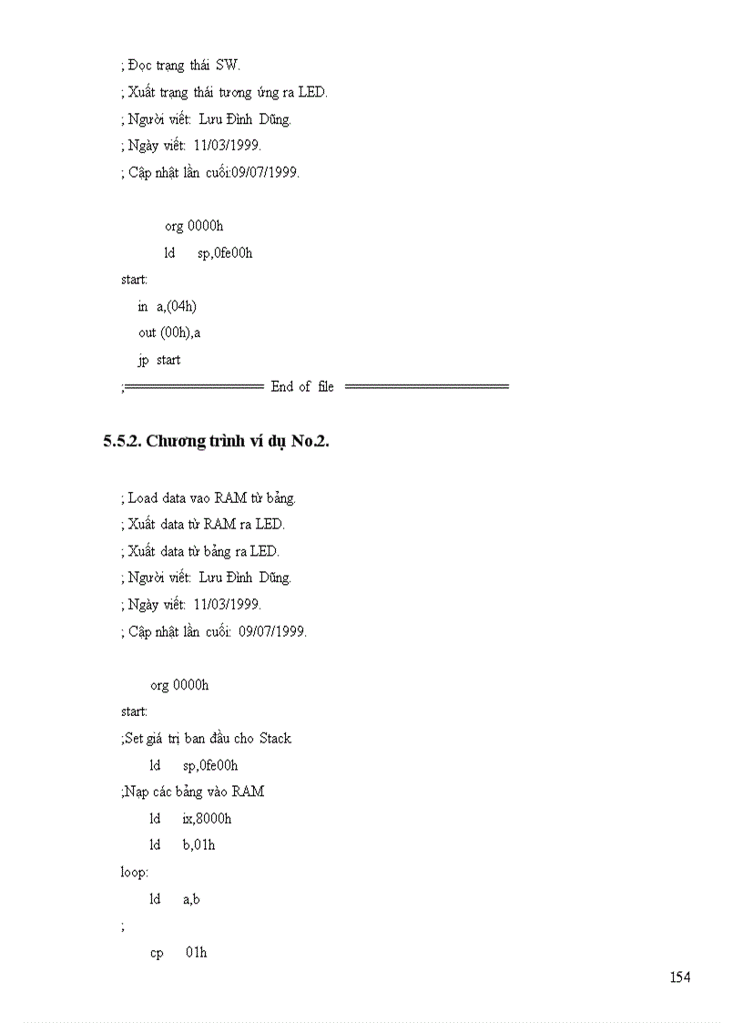 image for page Thiết kế thi công và viết chương trình điều khiển mạch thực hành cho Z80 CPU Giao tiếp với máy tính qua ngõ máy in