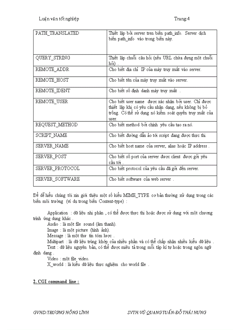 image for page CGI và CGI SCRIPT COMMON GATEWAY INTERFACE