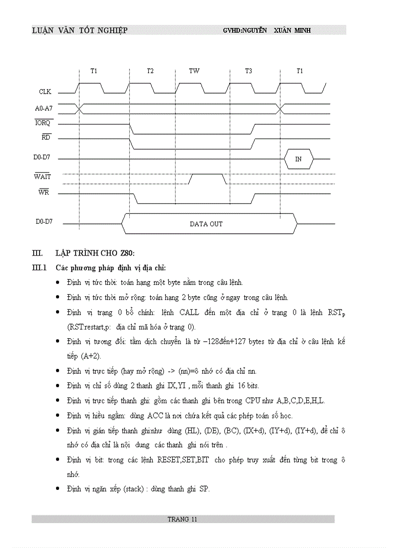 image for page Thiết kế và viết chương trình hoạt động cho một mạch đèn chữ chạy sử dụng CPU Z80 và hoạt động giao tiếp với cổng COM trên máy PC AT