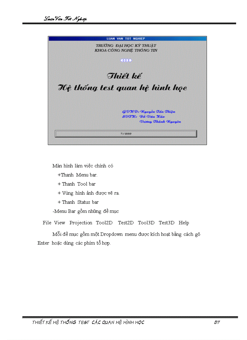 image for page Thiết kế hệ thống test các quan hệ hình học