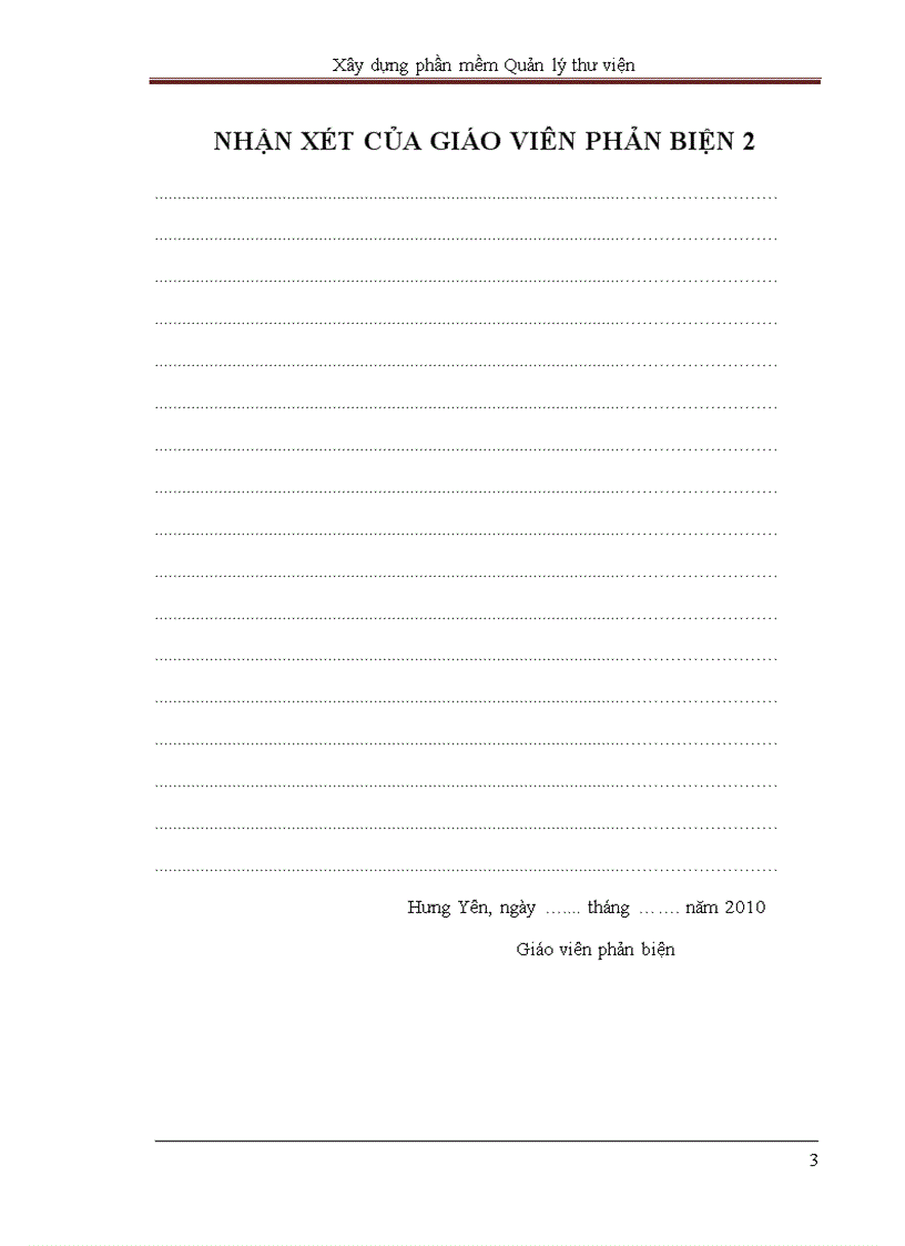 image for page Xây dựng phần mềm quản lý thư viện trường Cao đẳng Cơ Điện Thủy Lợi