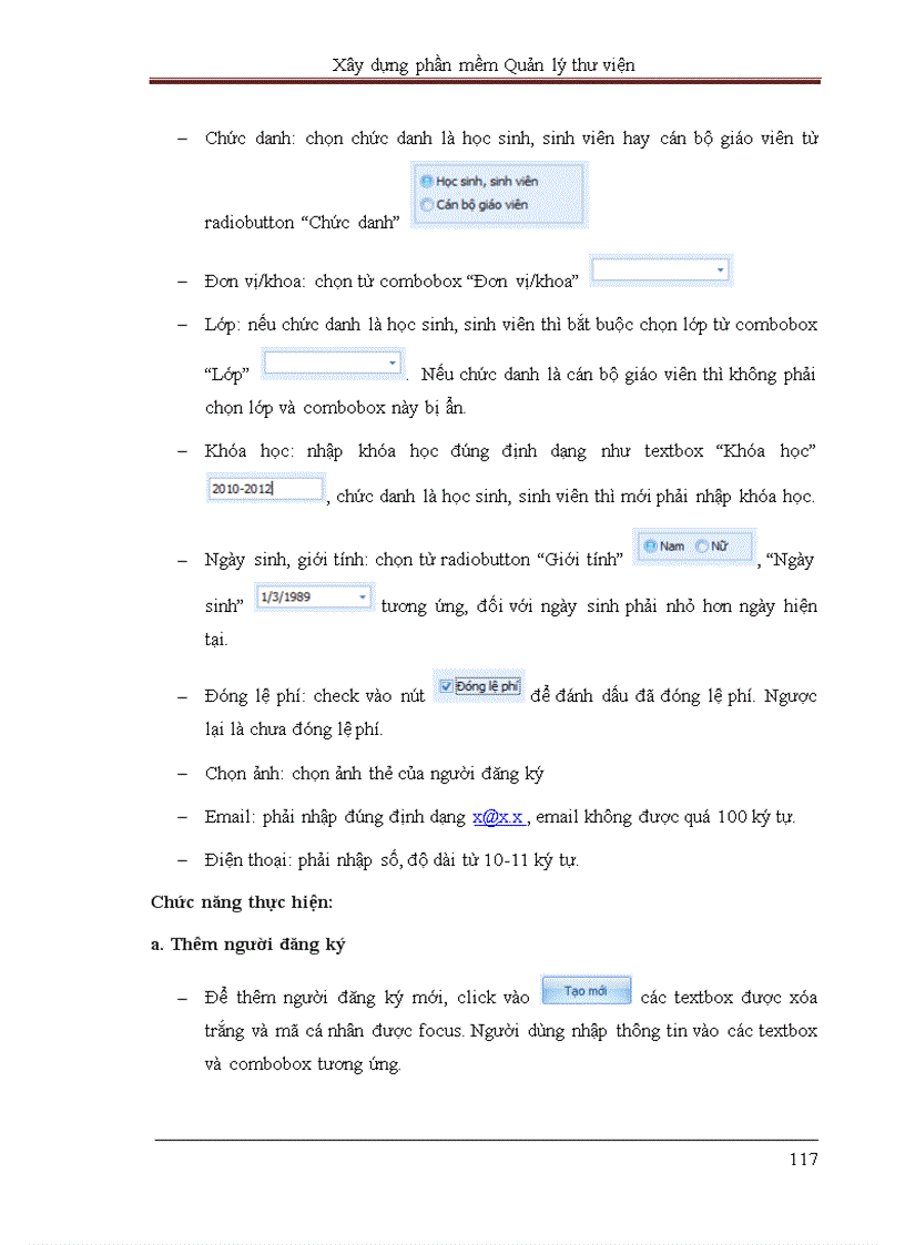 image for page Xây dựng phần mềm quản lý thư viện trường Cao đẳng Cơ Điện Thủy Lợi