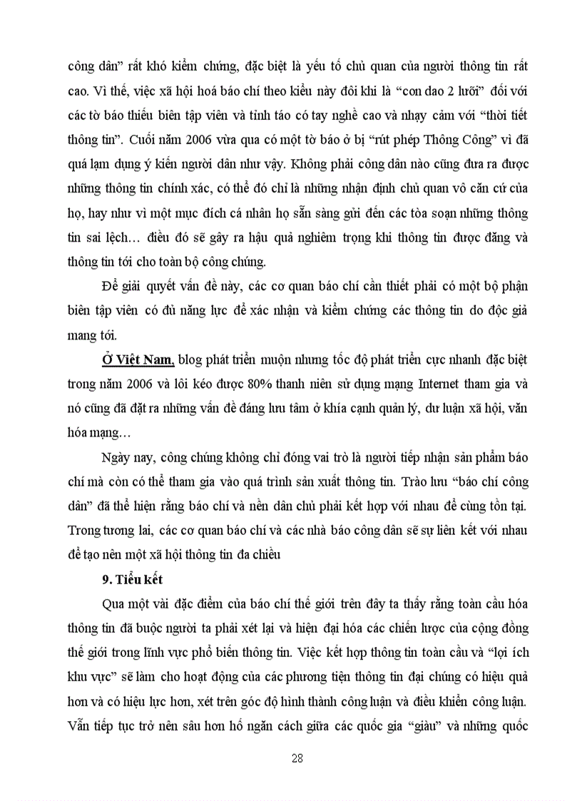 image for page Các xu hướng phát triển của báo chí thế giới