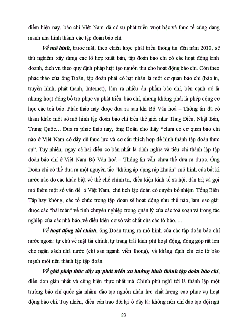 image for page Các xu hướng phát triển của báo chí thế giới