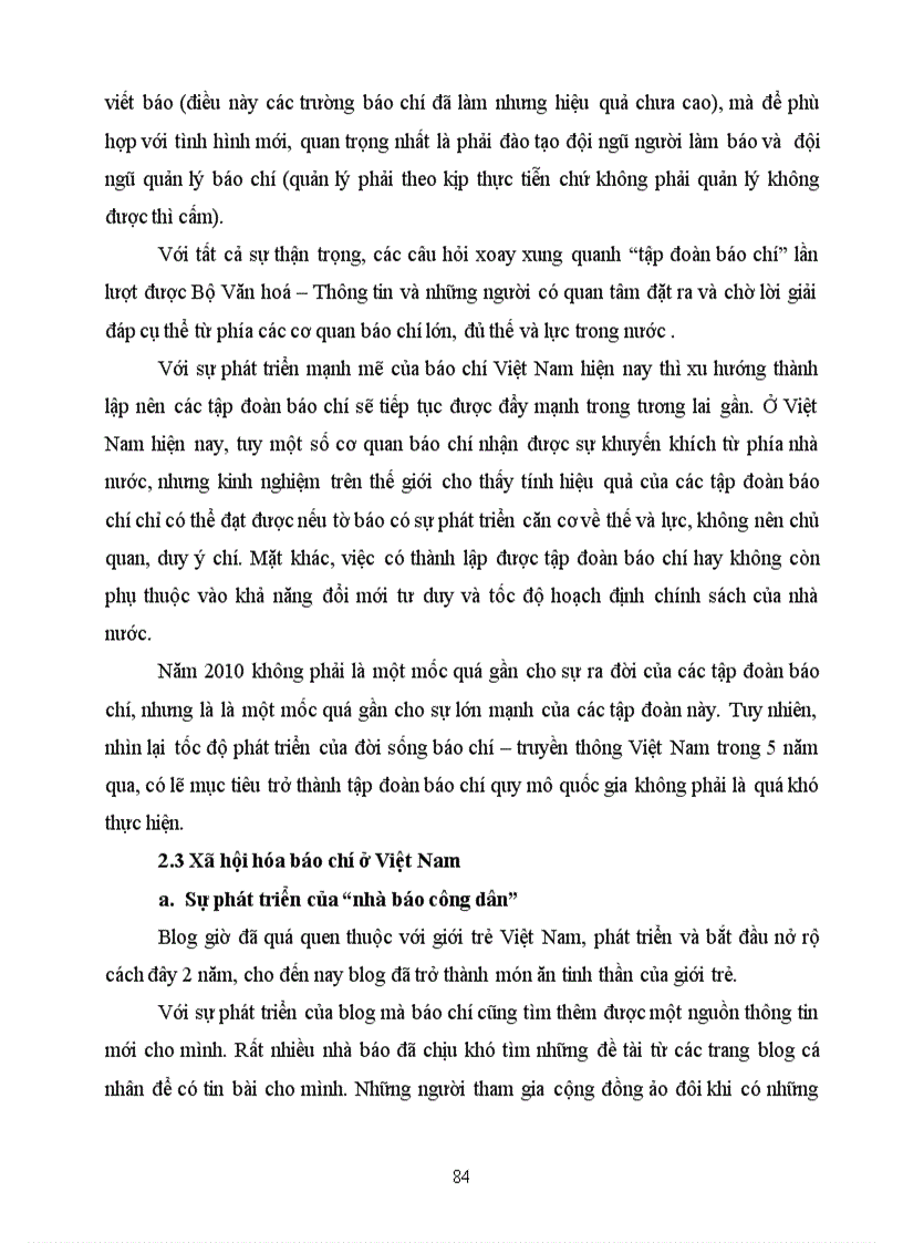 image for page Các xu hướng phát triển của báo chí thế giới