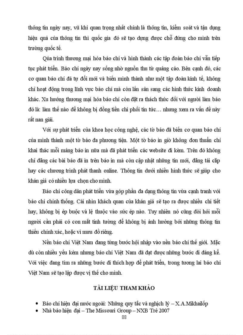 image for page Các xu hướng phát triển của báo chí thế giới