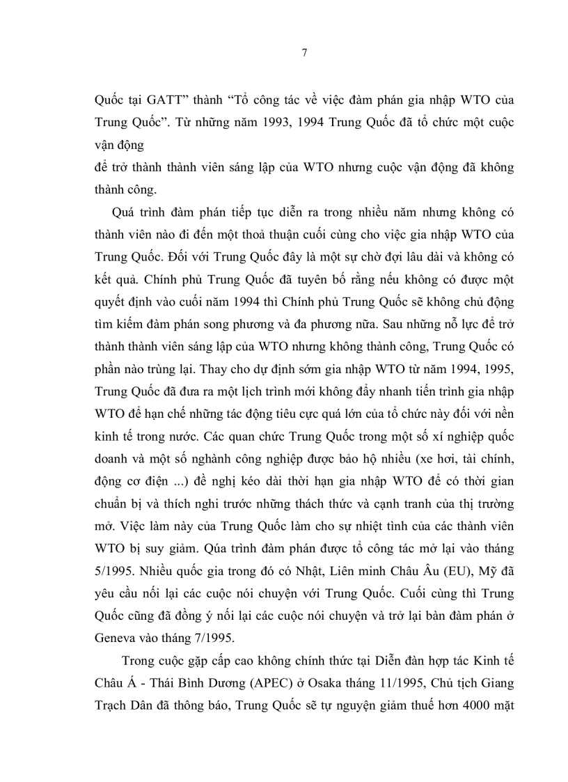 image for page Một số cải cách chính sách thương mại của Trung Quốc kể từ sau khi gia nhập WTO và bài học kinh nghiệm cho Việt Nam