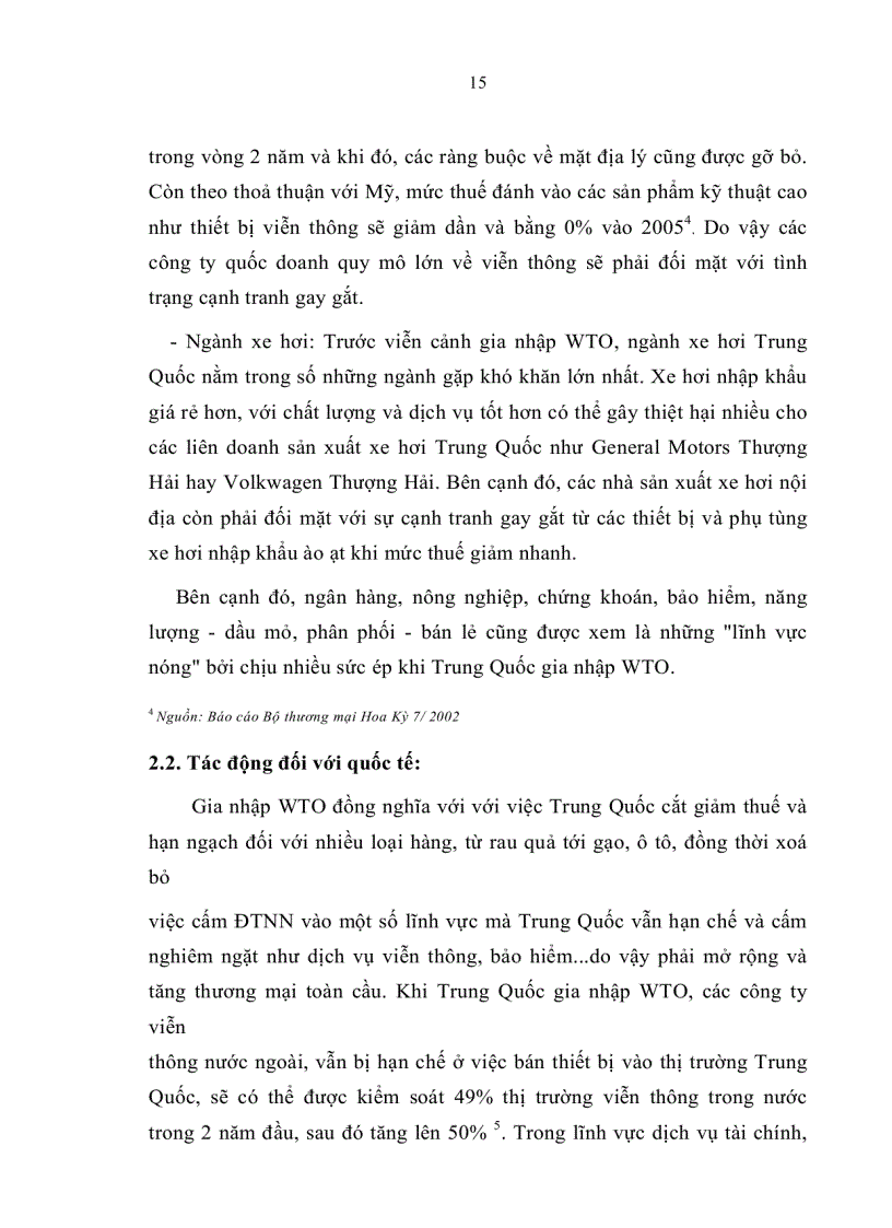 image for page Một số cải cách chính sách thương mại của Trung Quốc kể từ sau khi gia nhập WTO và bài học kinh nghiệm cho Việt Nam