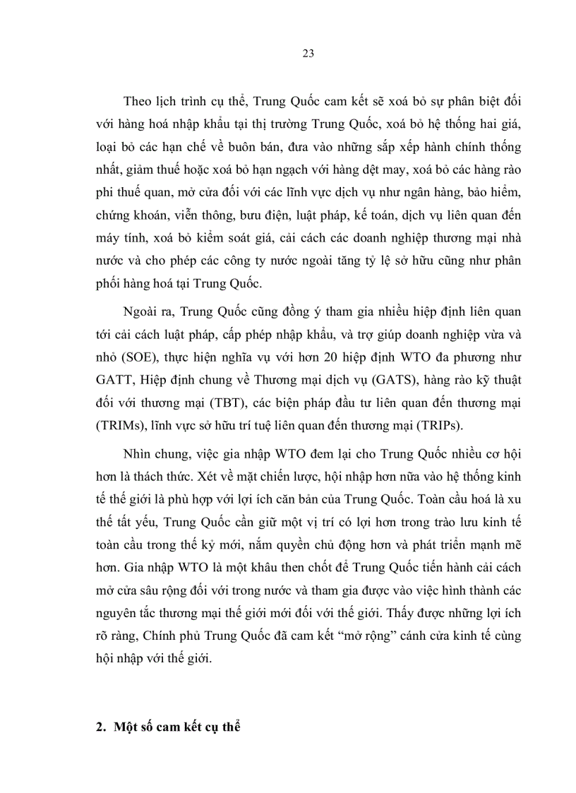 image for page Một số cải cách chính sách thương mại của Trung Quốc kể từ sau khi gia nhập WTO và bài học kinh nghiệm cho Việt Nam