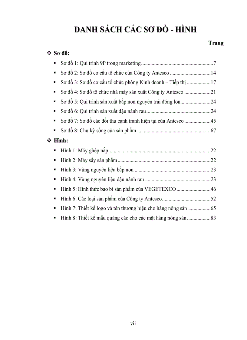 image for page Định hướng chiến lược xây dựng và phát triển thương hiệu cho hàng nông sản Công ty Antesco