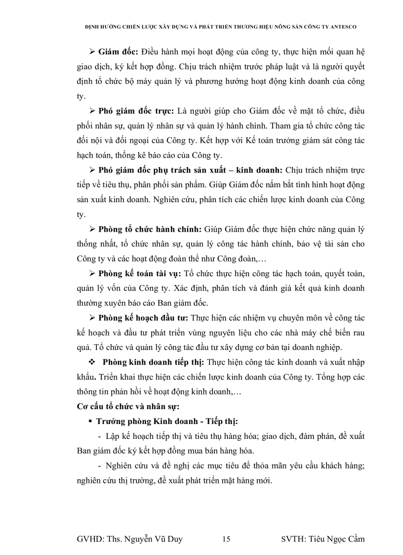 image for page Định hướng chiến lược xây dựng và phát triển thương hiệu cho hàng nông sản Công ty Antesco