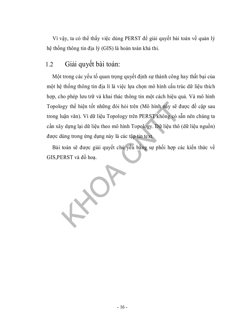 image for page Ứng dụng phần mềm mã nguồn mở hệ quản trị cơ sở dữ liệu hướng đối tượng Perst xây dựng ứng dụng quản lý hệ thống thông tin địa lý thành phố HCM