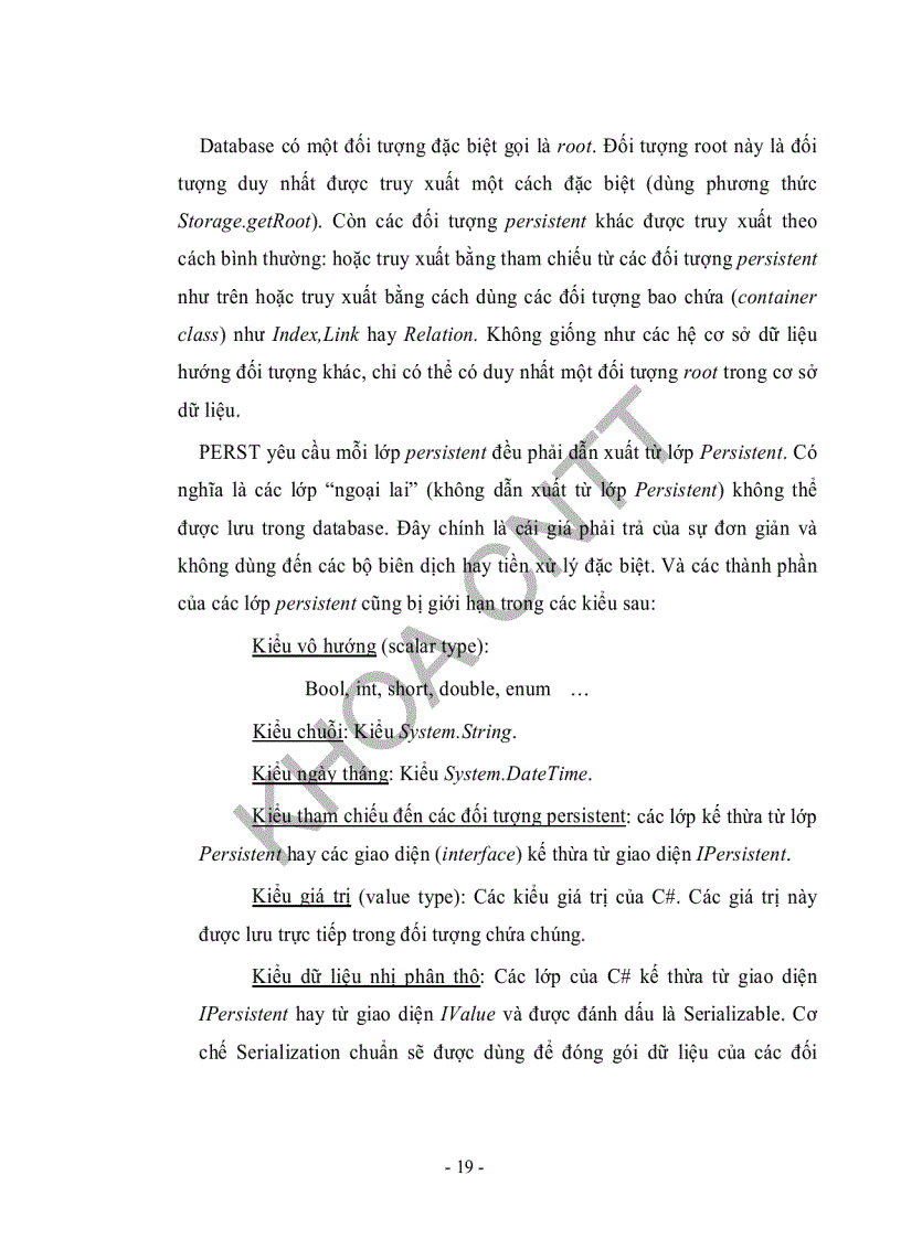 image for page Ứng dụng phần mềm mã nguồn mở hệ quản trị cơ sở dữ liệu hướng đối tượng Perst xây dựng ứng dụng quản lý hệ thống thông tin địa lý thành phố HCM
