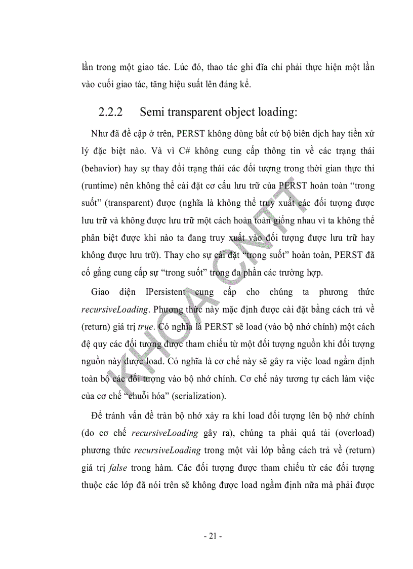image for page Ứng dụng phần mềm mã nguồn mở hệ quản trị cơ sở dữ liệu hướng đối tượng Perst xây dựng ứng dụng quản lý hệ thống thông tin địa lý thành phố HCM