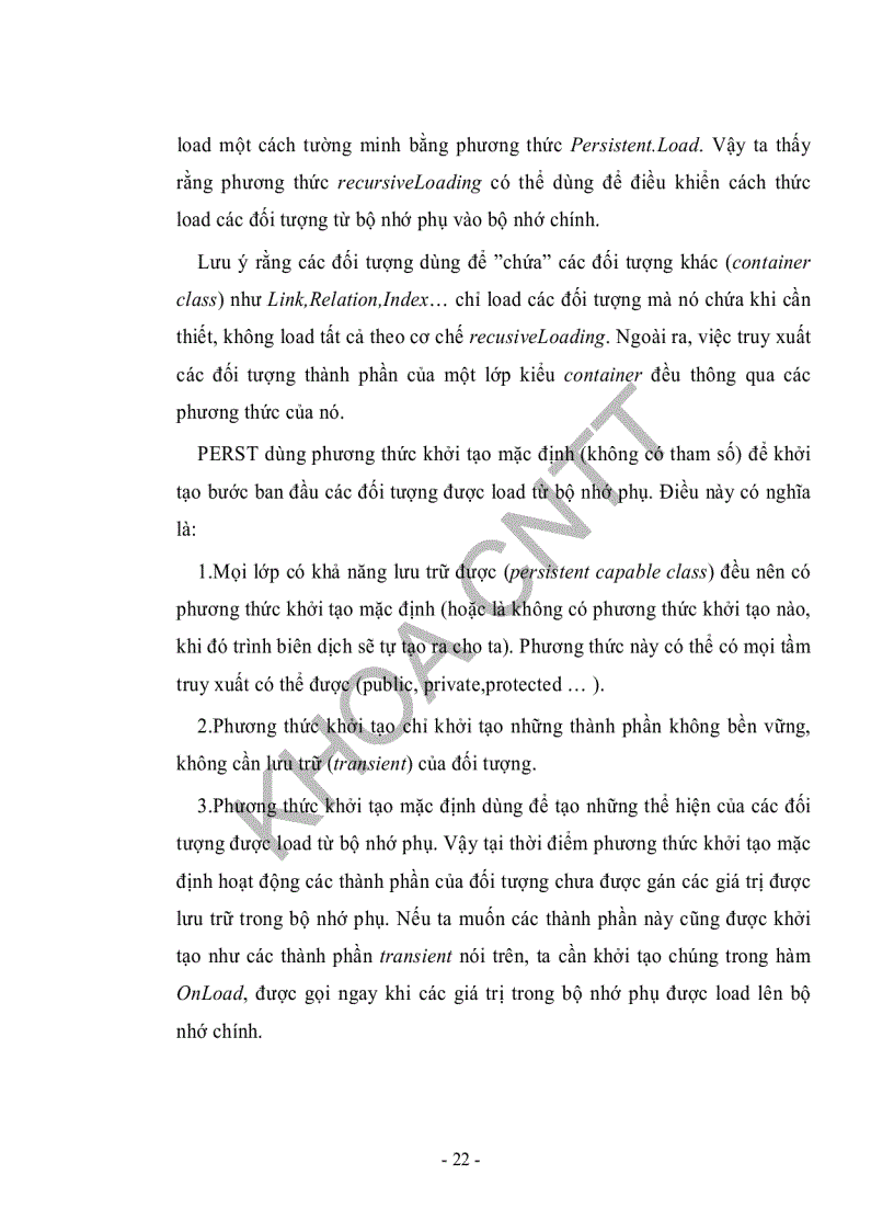 image for page Ứng dụng phần mềm mã nguồn mở hệ quản trị cơ sở dữ liệu hướng đối tượng Perst xây dựng ứng dụng quản lý hệ thống thông tin địa lý thành phố HCM