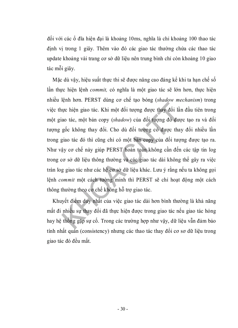 image for page Ứng dụng phần mềm mã nguồn mở hệ quản trị cơ sở dữ liệu hướng đối tượng Perst xây dựng ứng dụng quản lý hệ thống thông tin địa lý thành phố HCM