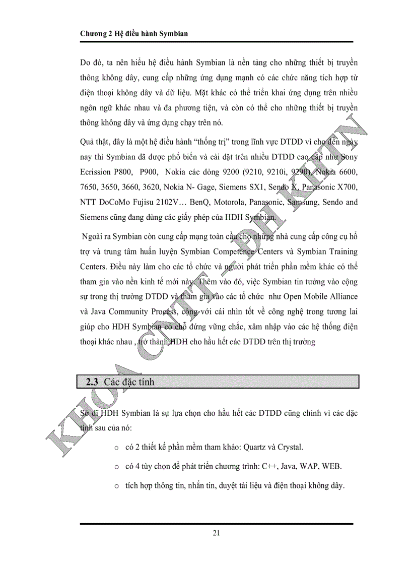 image for page Nghiên Cứu Hệ Điều Hành Symbian 6 0 và Xây Dựng Ứng Dụng Trên Điện Thoại nokia 9210