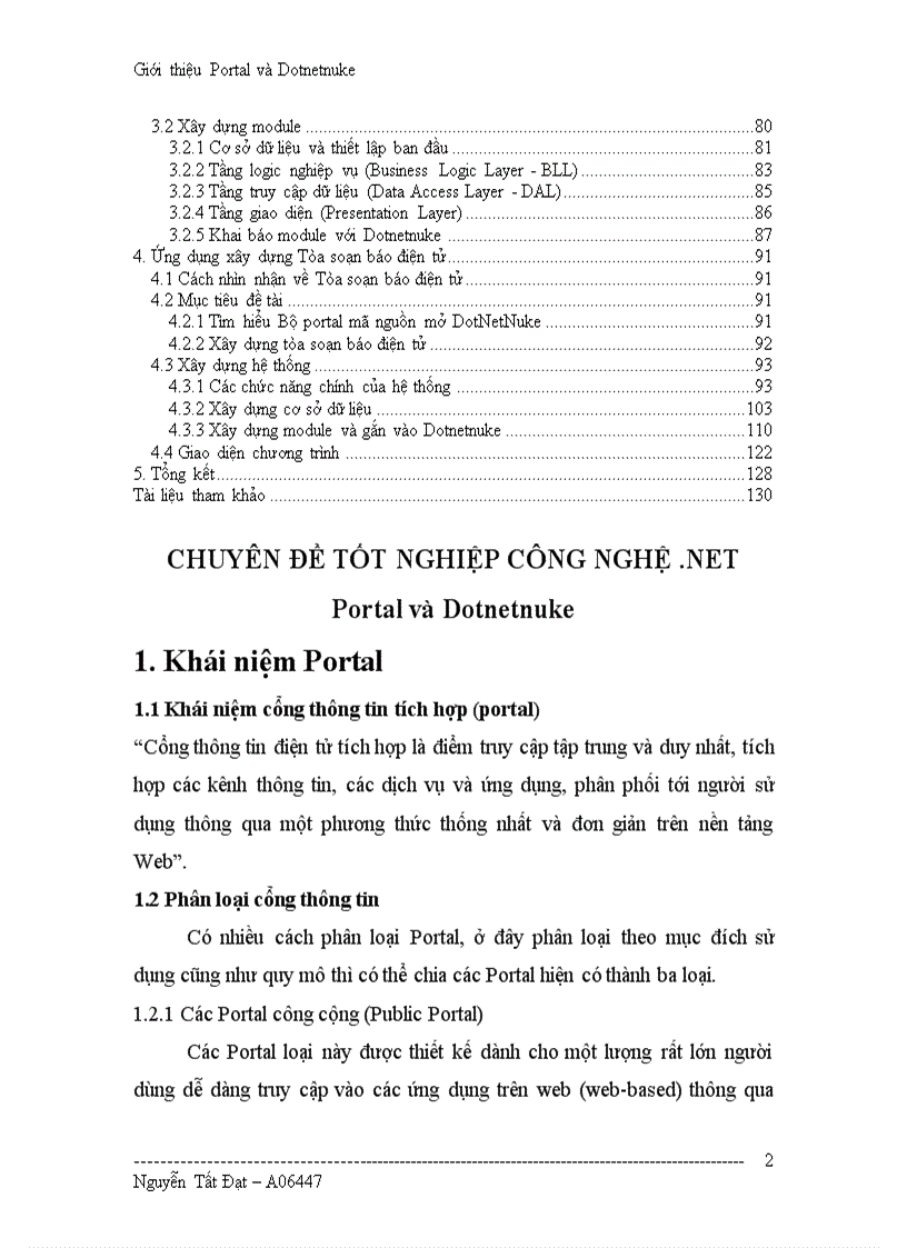 image for page Tìm hiểu Portal và Dotnetnuke