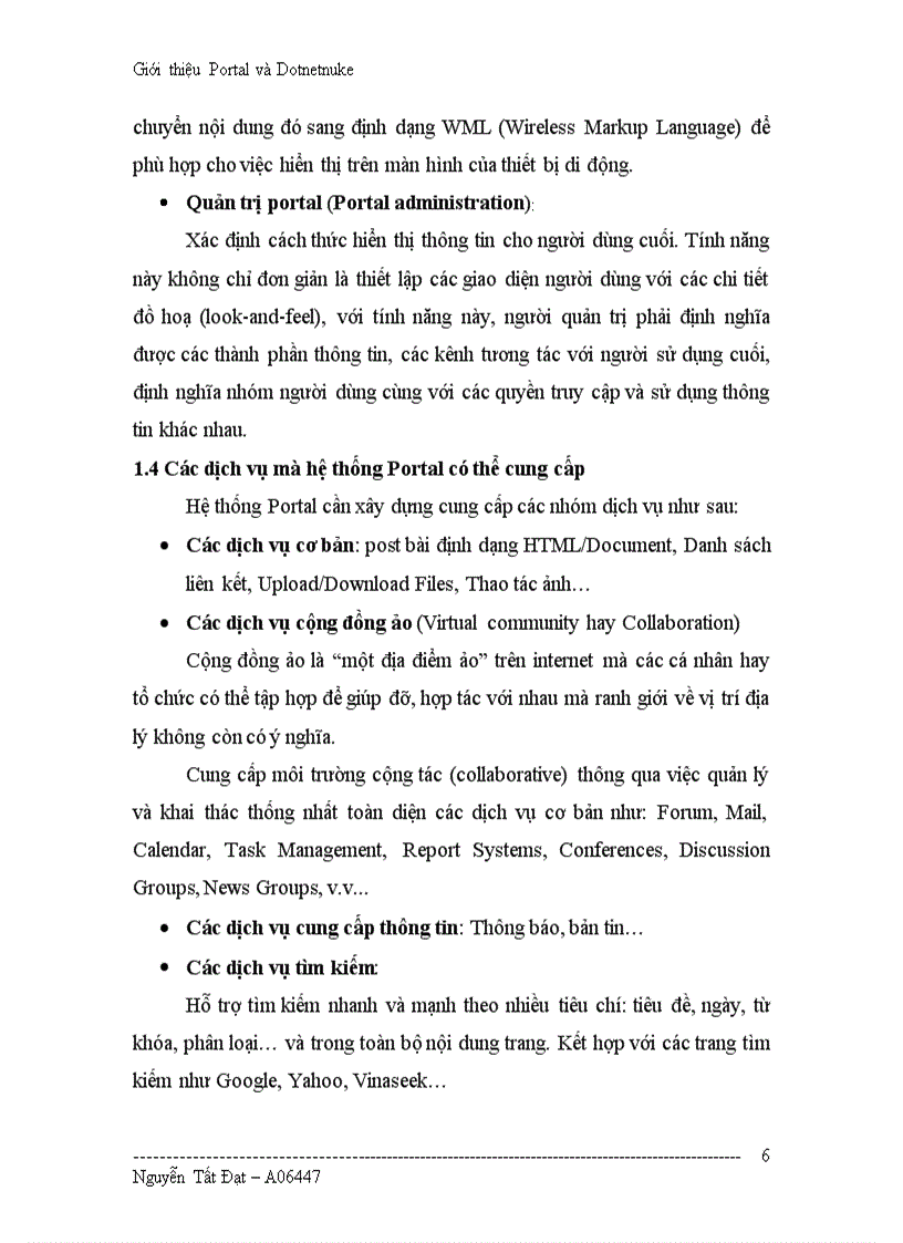 image for page Tìm hiểu Portal và Dotnetnuke