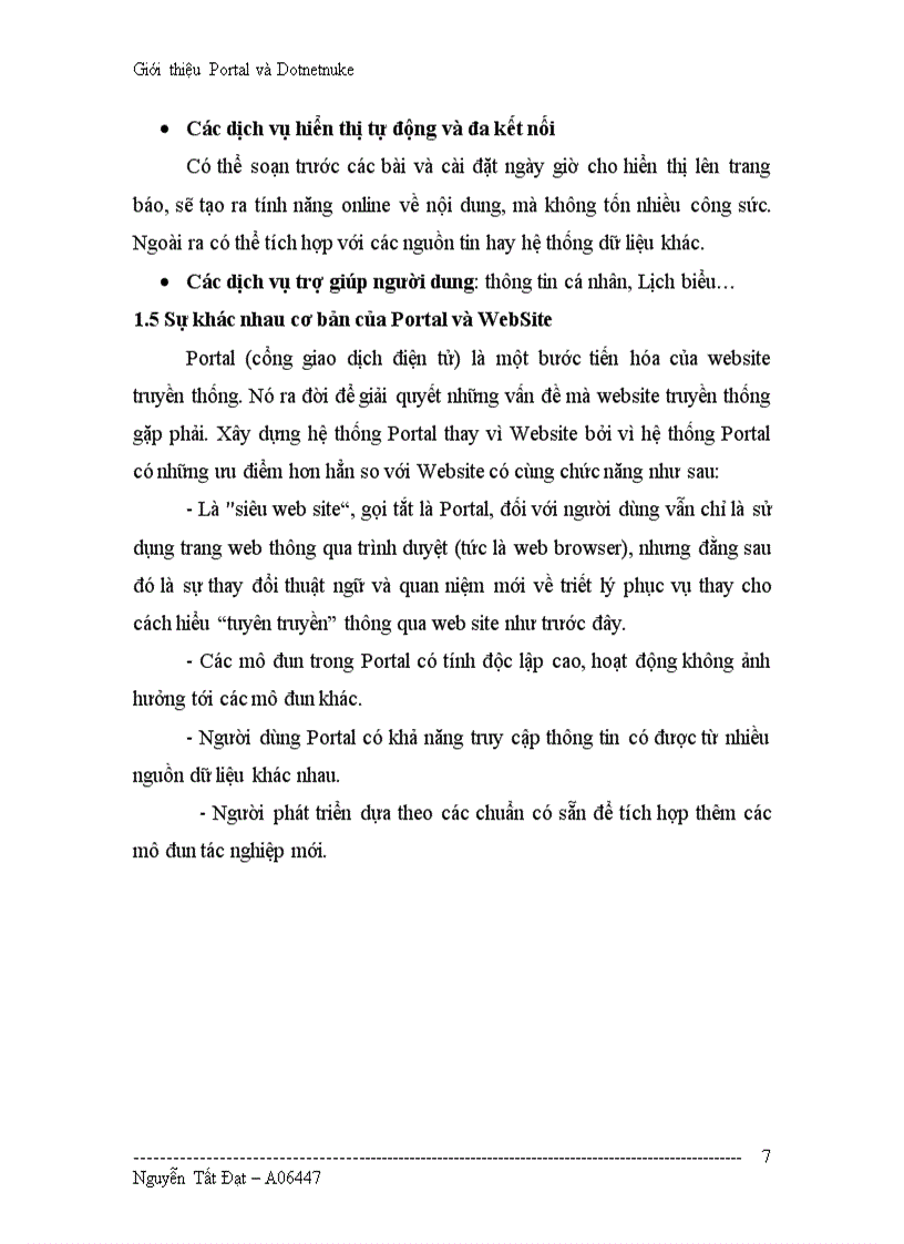 image for page Tìm hiểu Portal và Dotnetnuke