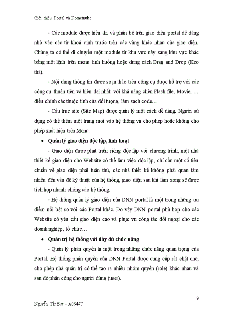 image for page Tìm hiểu Portal và Dotnetnuke