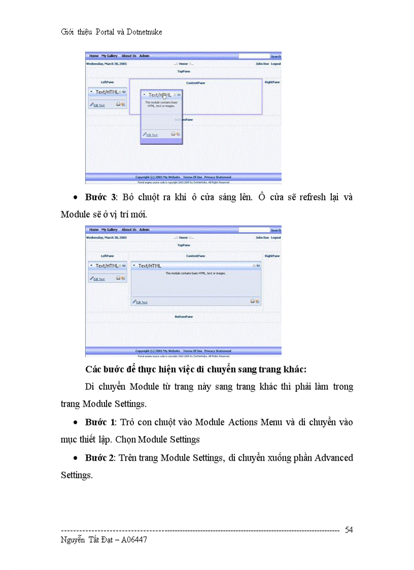 image for page Tìm hiểu Portal và Dotnetnuke