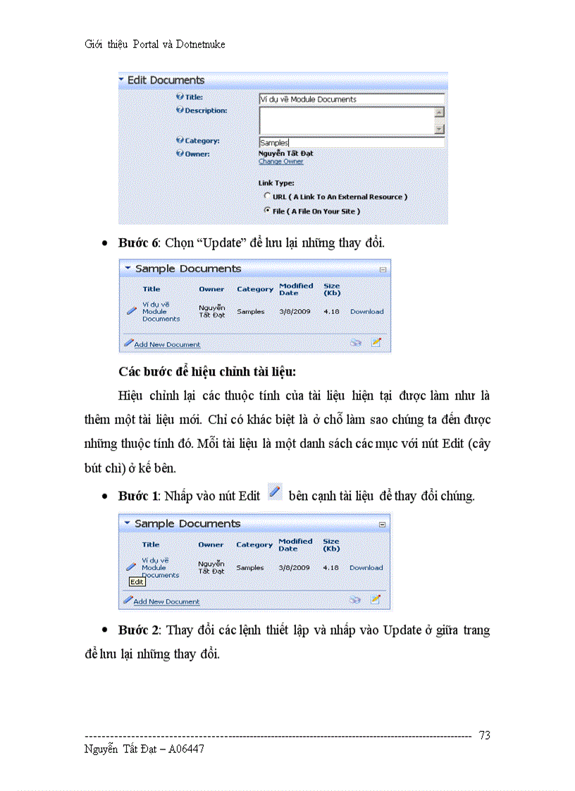 image for page Tìm hiểu Portal và Dotnetnuke