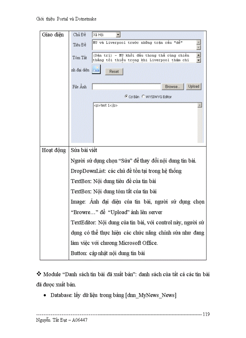 image for page Tìm hiểu Portal và Dotnetnuke