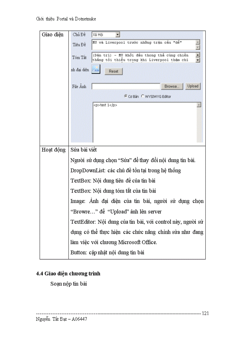 image for page Tìm hiểu Portal và Dotnetnuke