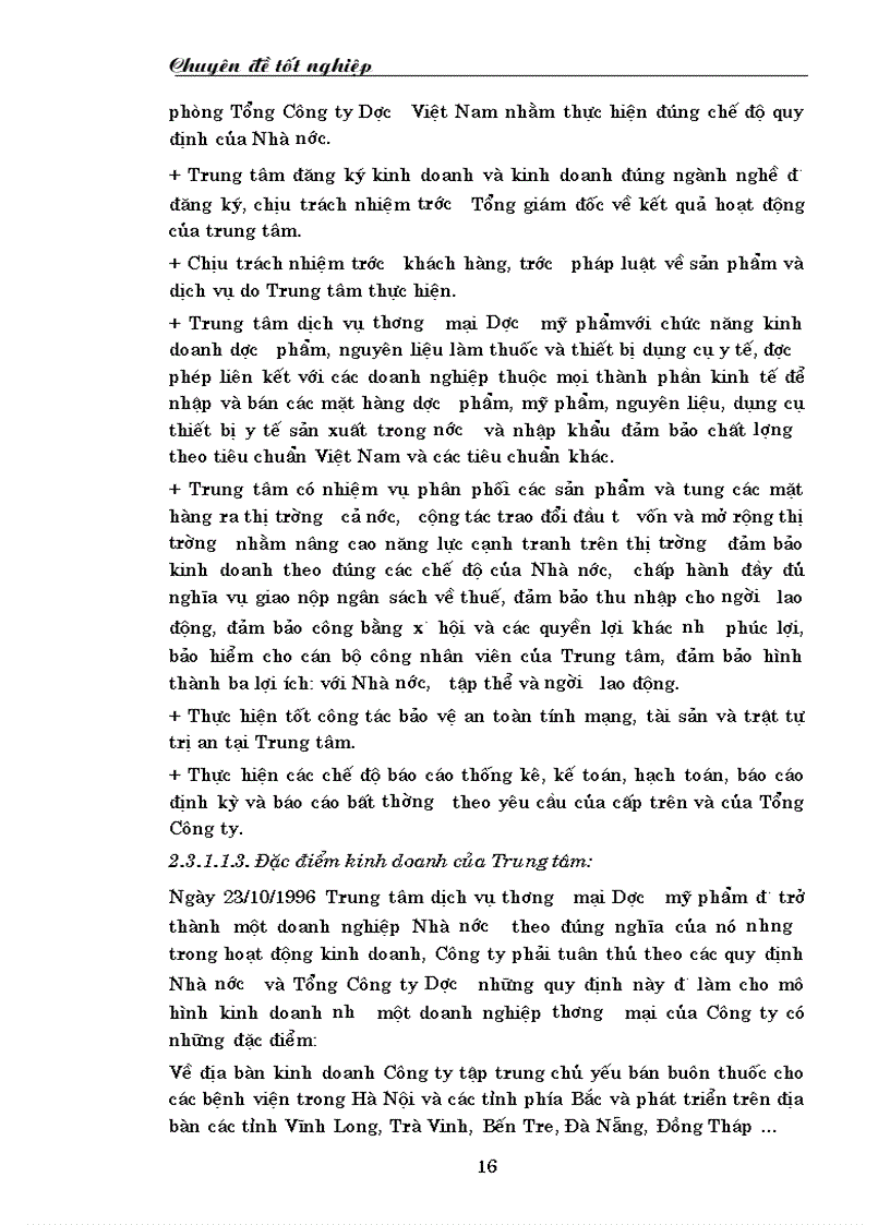 image for page Biện pháp tăng lợi nhuận ở Trung tâm TM dược phẩm Hà Nội