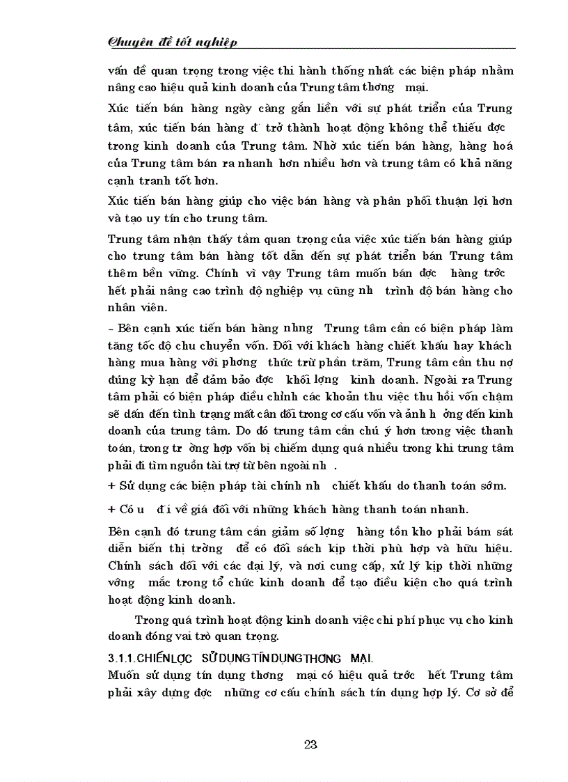 image for page Biện pháp tăng lợi nhuận ở Trung tâm TM dược phẩm Hà Nội