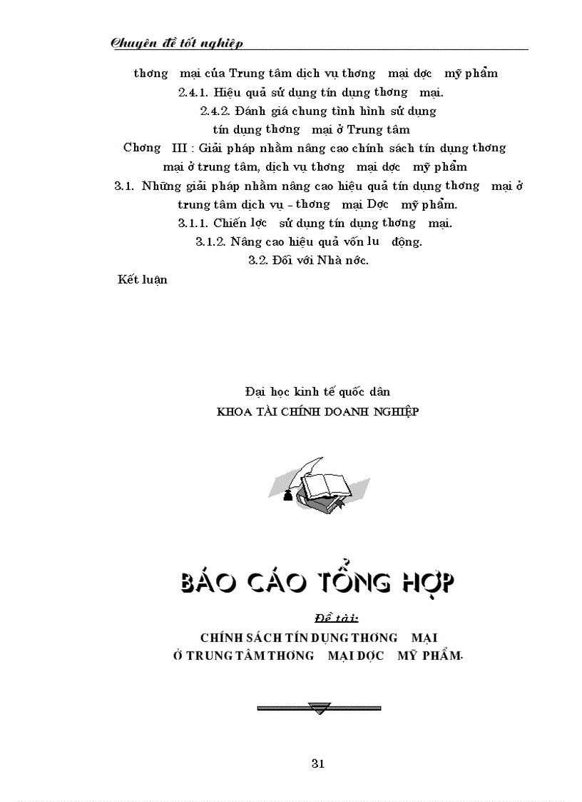 image for page Biện pháp tăng lợi nhuận ở Trung tâm TM dược phẩm Hà Nội