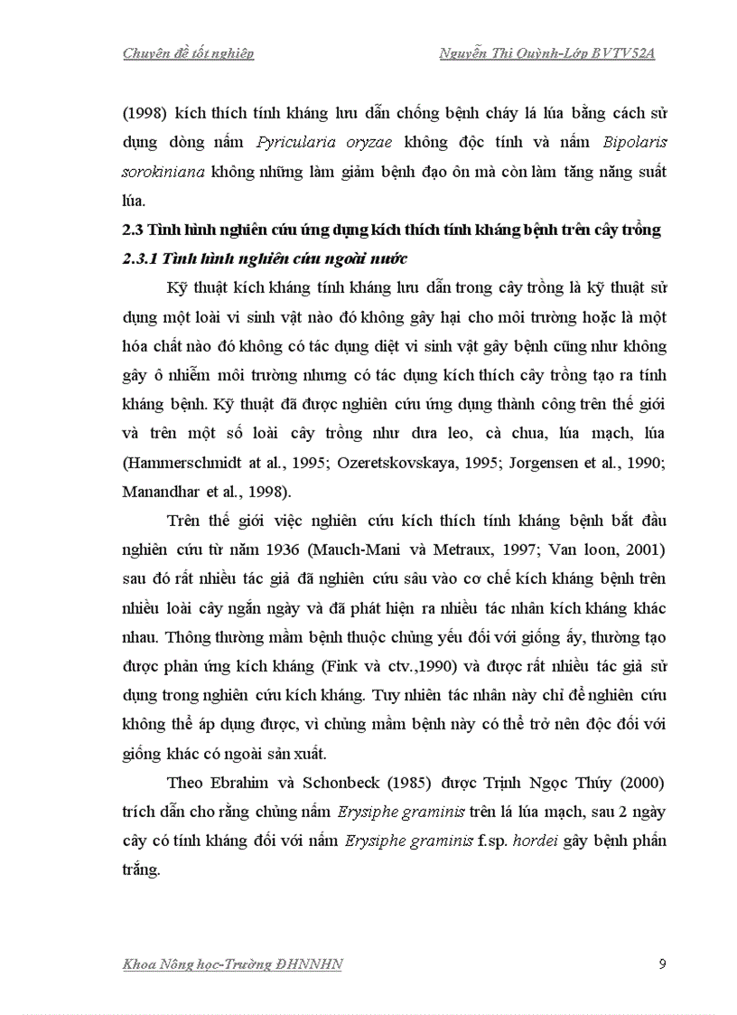 image for page Nghiên cứu ảnh hưởng của chất kích kháng phòng trừ nấm gây bệnh ha i ha t giô ng lu a