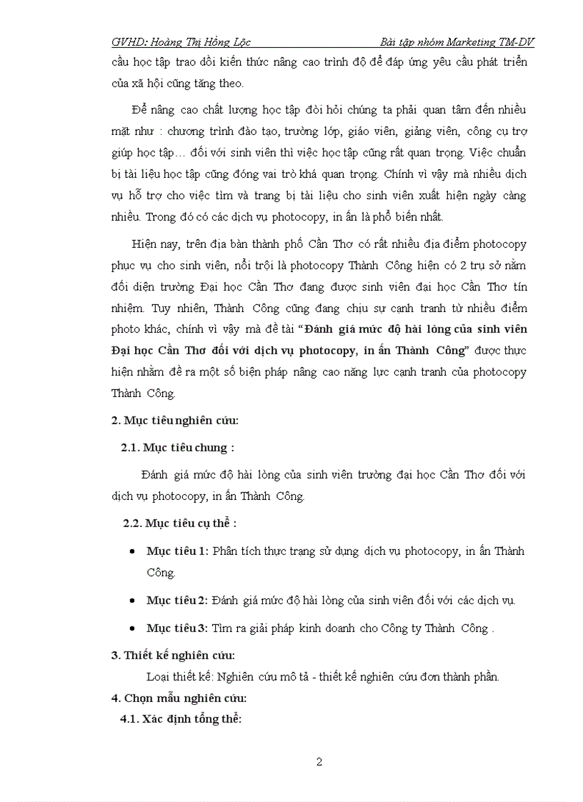 image for page Đánh giá mức độ hài lòng của sinh viên đại học cần thơ đối với dịch vụ photocopy in ấn thành công