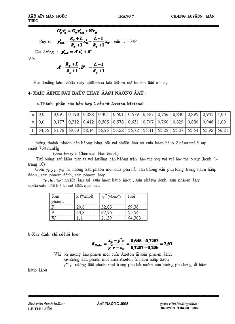 image for page Thiết kế chưng cất hệ aceton metanol
