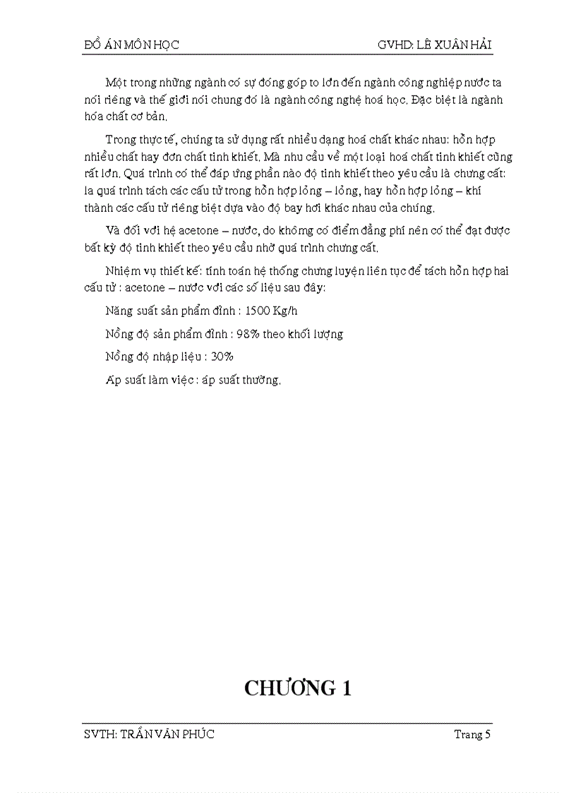 image for page Chưng cất aceton nước mâm chóp