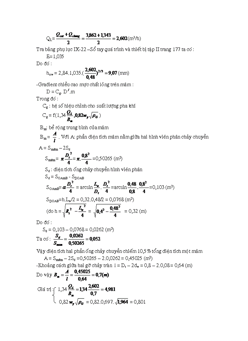 image for page Thiết kế chưng cất aceton acid acetic mâm chóp
