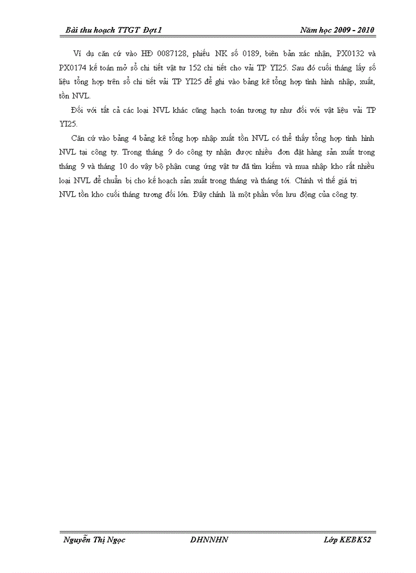 image for page Tìm hiểu công tác hạch toán nguyên vật liệu tại công ty TNHH may Minh Anh