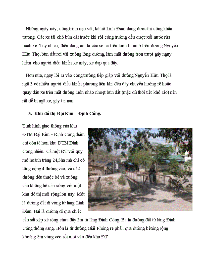 image for page Đánh giá quy hoạch đầu nút giao thông tại 3 khu đô thị mới Định Công Đại Kim Định Công và Đại Kim