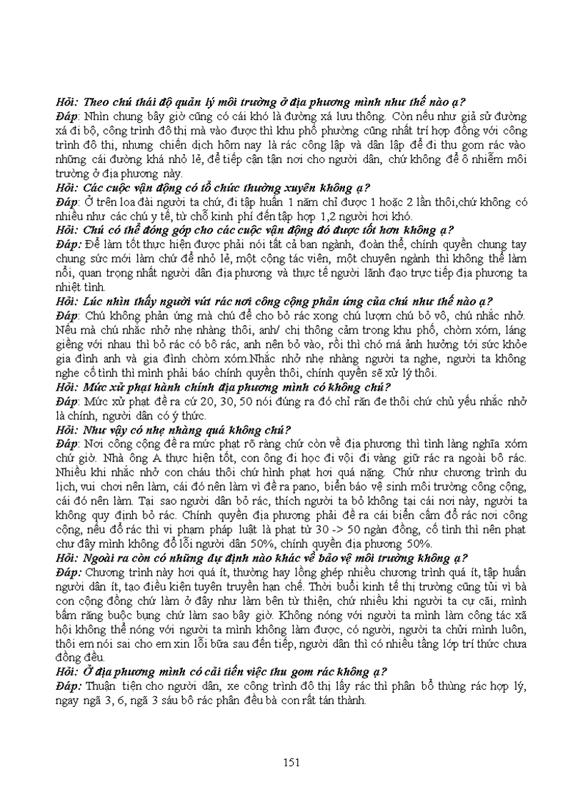 image for page Tìm hiểu về nhận thức thái độ và hành vi của người dân về ô nhiễm môi trường trong việc phân loại thu gom và xử lý rác thải sinh hoạt