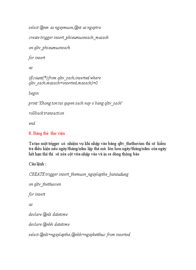 image for page Xây dựng cơ sở dữ liệu chạy trên máy chủ SQL Server 2000 cho thư viện sách báo tạp chí