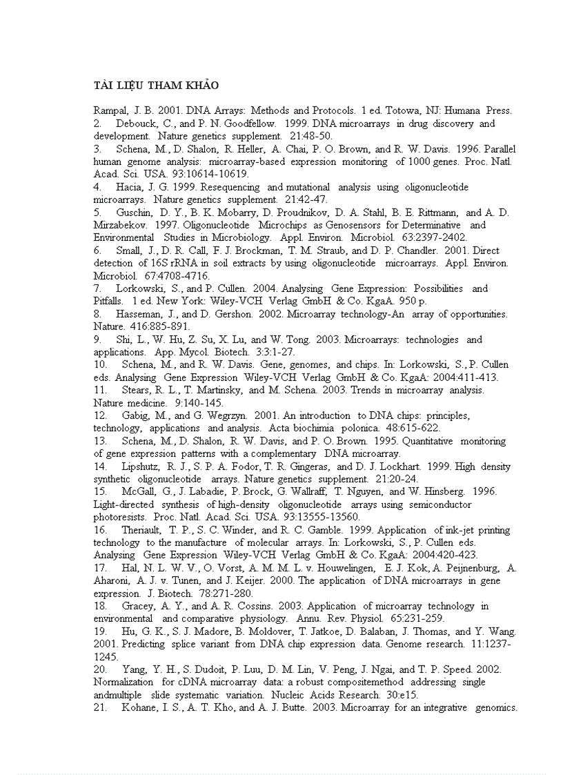image for page Ứng dụng các kỹ thuật array trong lĩnh vực môi trường