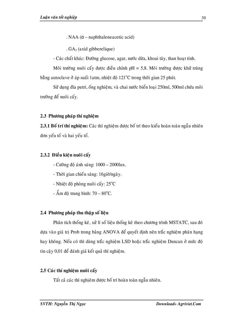 image for page Tìm hiểu ảnh hưởng của một số yếu tố môi trường lên sự tạo protocorm và sự sinh trưởng phát triển của Vanda in vitro