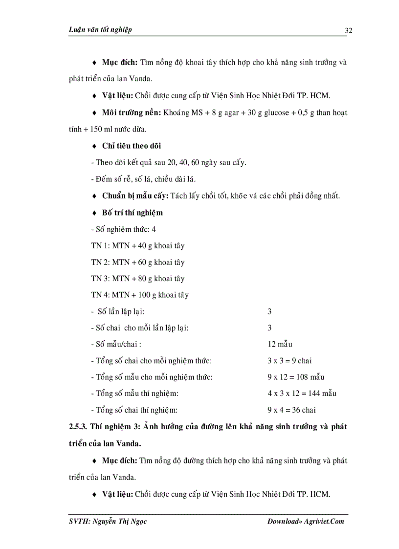 image for page Tìm hiểu ảnh hưởng của một số yếu tố môi trường lên sự tạo protocorm và sự sinh trưởng phát triển của Vanda in vitro