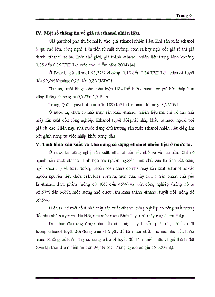 image for page Nghiên cứu tổng quan khả năng sản xuất và sử dụng ethanol làm nhiên liệu cho động cơ