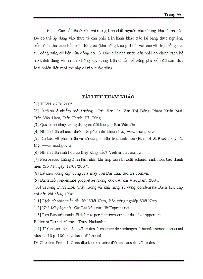 image for page Nghiên cứu tổng quan khả năng sản xuất và sử dụng ethanol làm nhiên liệu cho động cơ