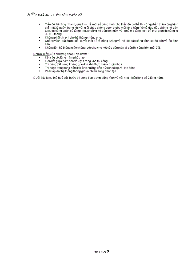 image for page Thi công tầng hầm nhà cao tầng