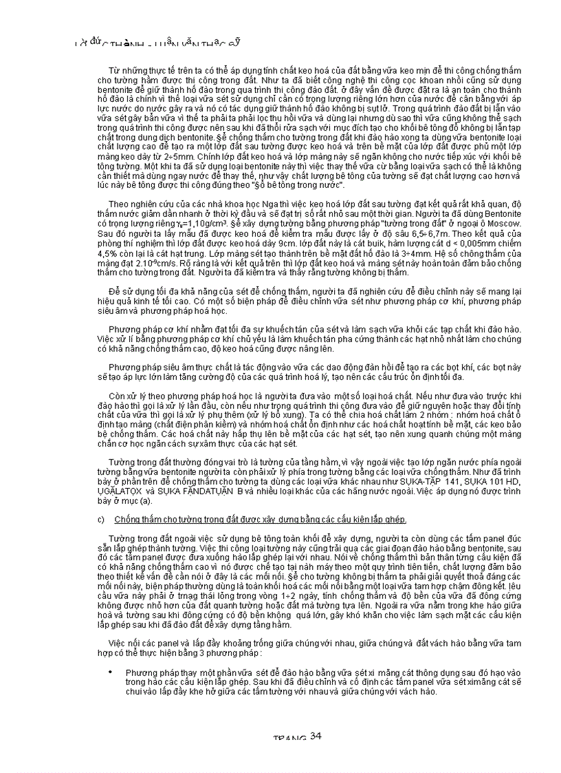 image for page Thi công tầng hầm nhà cao tầng